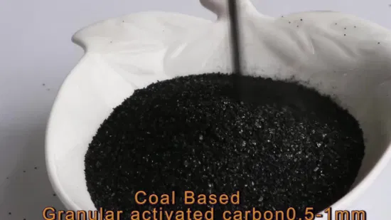 Carbone attivo granulare a base di carbone ad alto valore di iodio per l'estrazione dell'oro