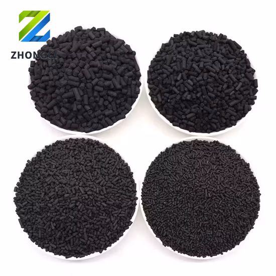 Carbone attivo di guscio di noce di cocco per maschera antigas/cartuccia maschera