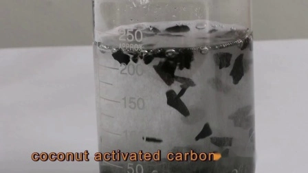Carbone attivo granulare a base di guscio di cocco da 1 kg per l'estrazione dell'oro
